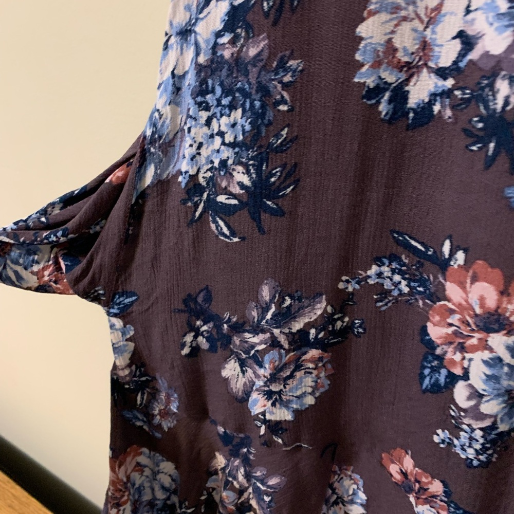 ALTAR’D STATE Floral Dress/Tunic with pockets, size Large - Picture 7 of 16